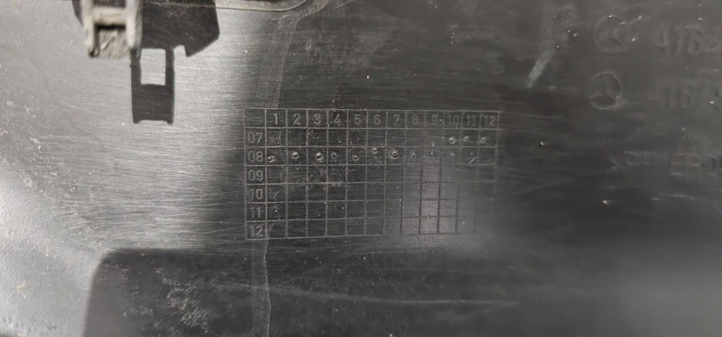 Бампер передний mercedes-benz ml w164 рестайлинг  a1648857225 с Разборки