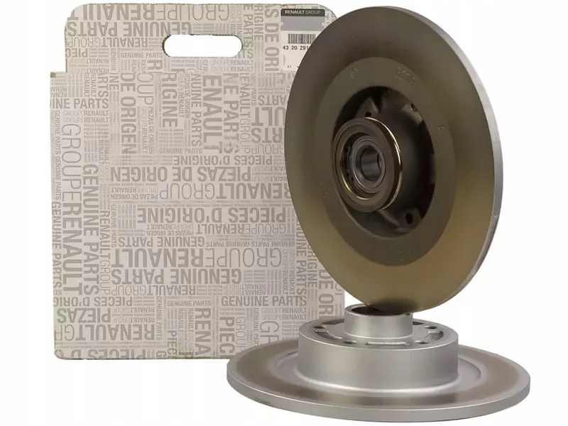 фото №4, Оригинальный номер renault тормозные диски+ тормозные колодки задняя renault talisman 290mm