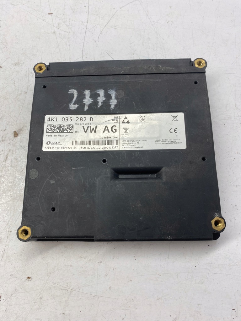 фото №1, Audi модуль комфорта 4k1035282d