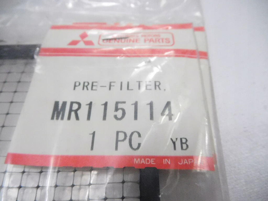 фото №6, Фильтр предварительный / решётка mitsubishi carisma оригинальный номер mr115114