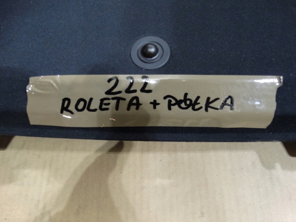 фото №5, Полиця tyna +шторка elekttryczna mercedes s w222 1