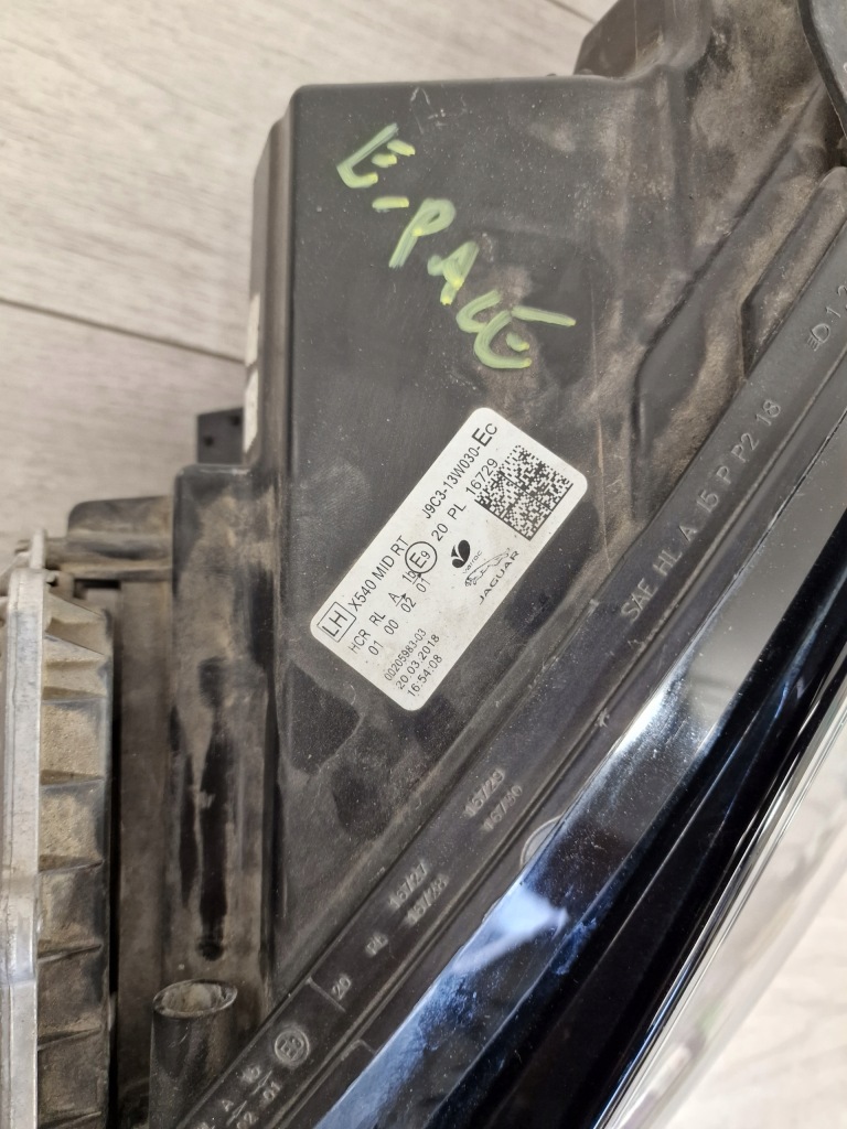 Купить Jaguar e-pace фара левая правый  full led fullled