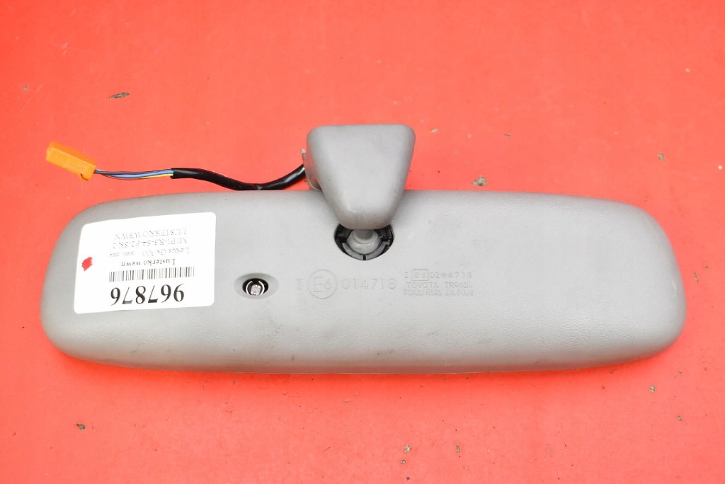 фото №1, Дзеркало внутрішнє заднього виду фотохромний 014718 lexus gs 300 2 ii 00-04