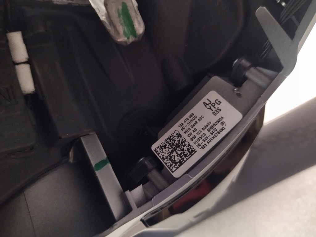 фото №10, 10a419089aj ypg воздуховод многофункциональный сенсорный кожа vw