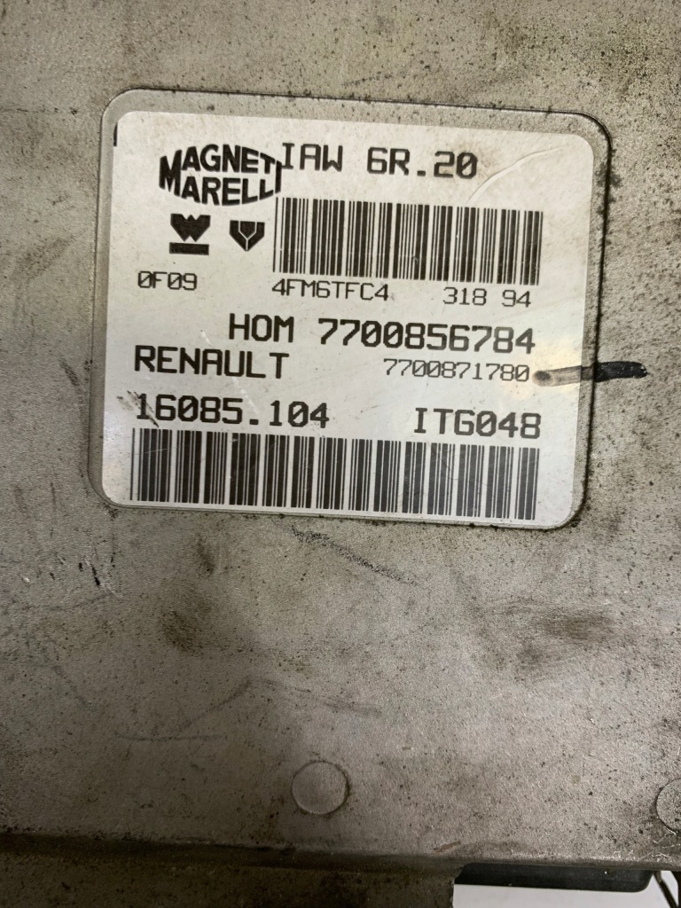 фото №2, Бортовой компьютер renault iaw6r.20 7700856784 7700871780
