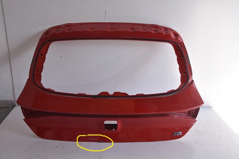 фото №1, Seat leon iv крышка багажника задняя