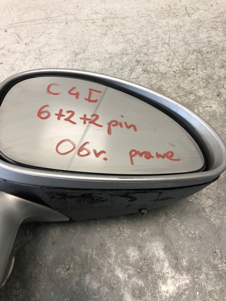 фото №7, Зеркало правое 6+2+2 pin citroen c4 i