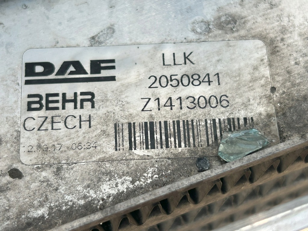 Радиатор воды 2125896 интеркулер 2125897 daf xf 106 480 гарантия Доставка