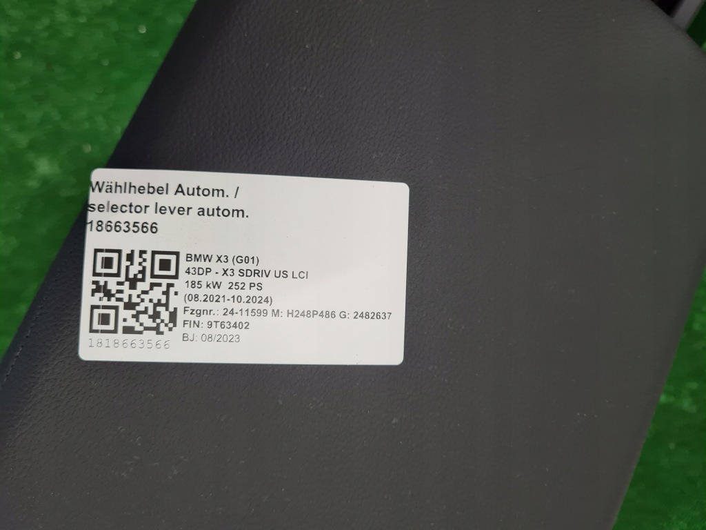 фото №14, Bmw x3 g01 lci середина оббивка сидіння тунель заднє сидіння обшивки шкіра