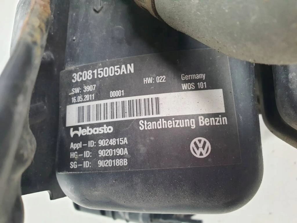 фото №7, Vw passat b7 11r 1.4 tsi webasto