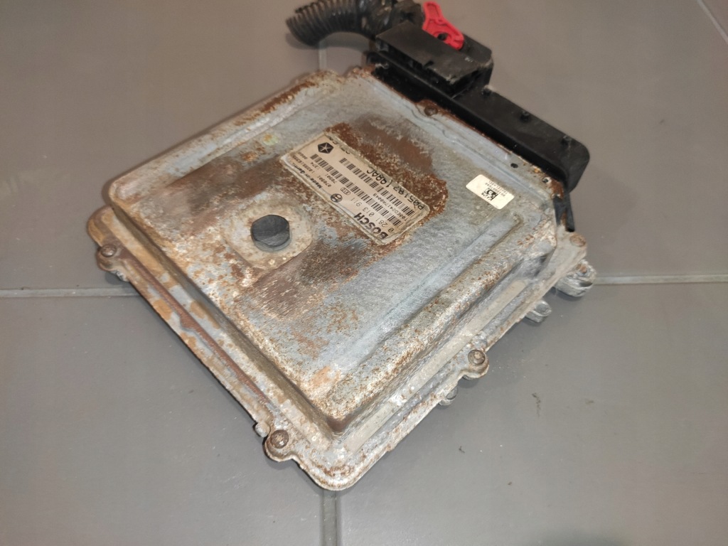 фото №10, Jeep grand cherokee wk wh 3.0 crd модуль двигуна бортовий комп'ютер ecu p05187198ac