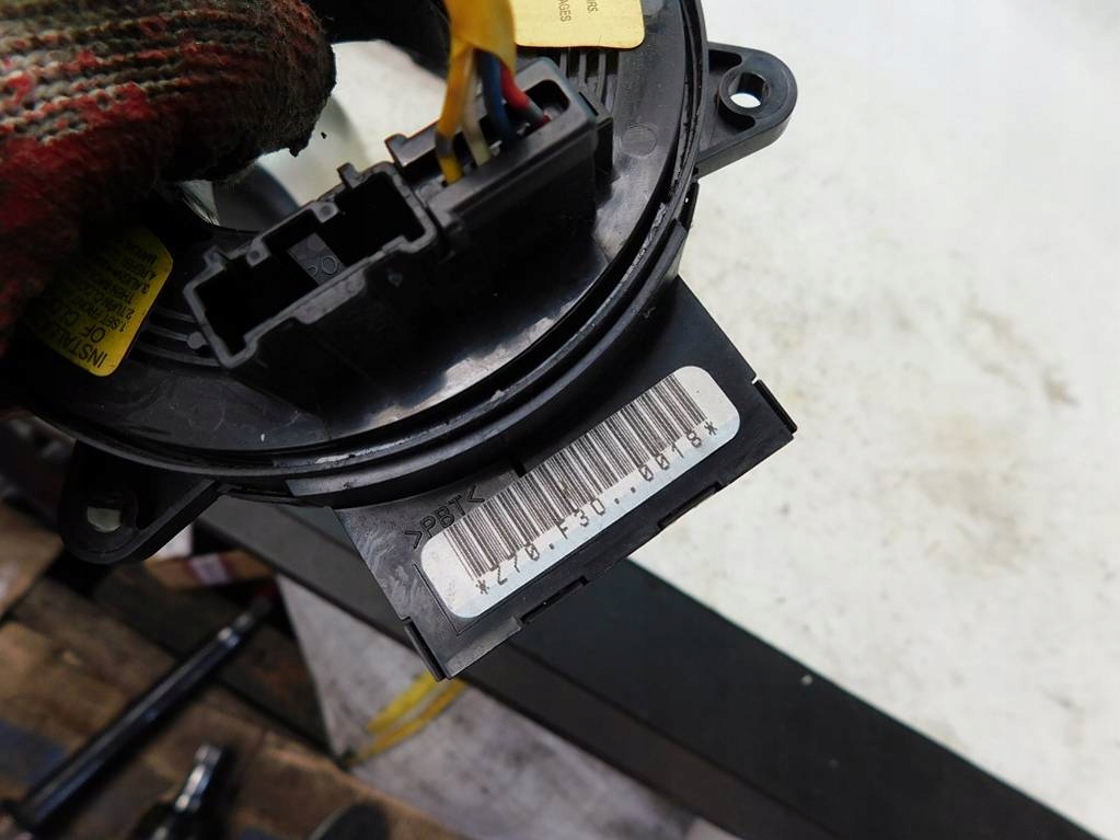 фото №5, Mazda 6 1.8 2003r лента шлейф air bag