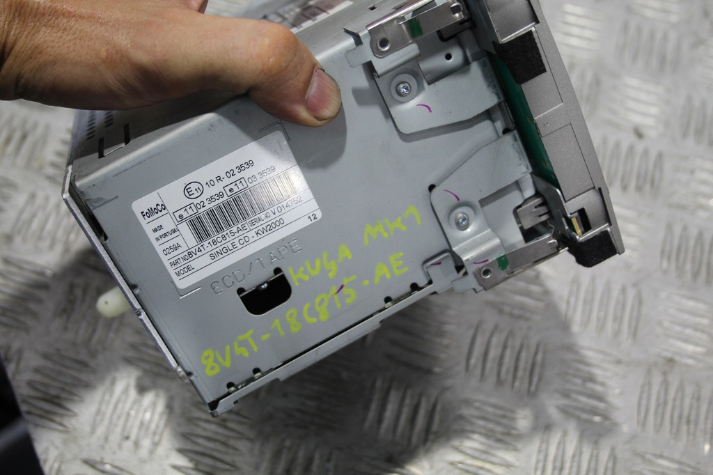 фото №5, Радіо ford kuga mk1 8v4t-18c815-ae