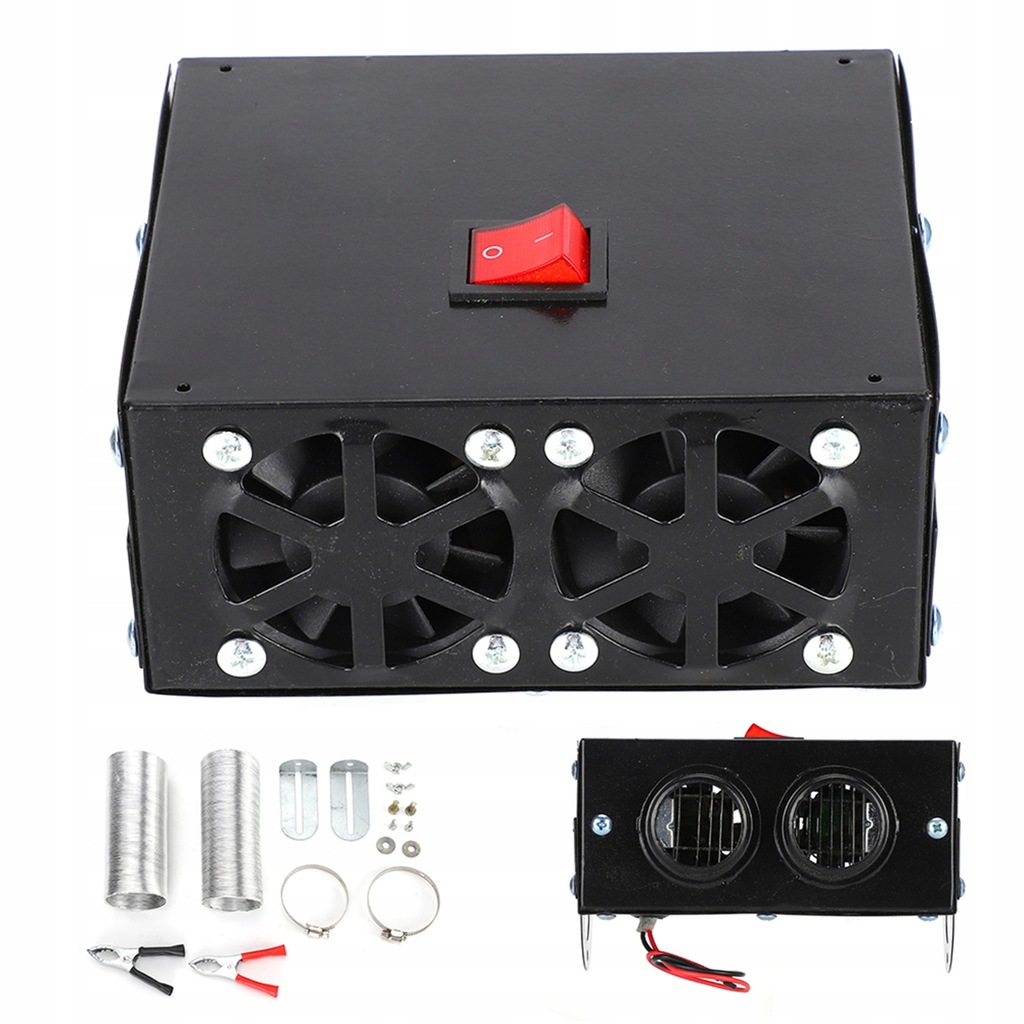 фото №12, 600w 24v обігрівач автомобільна радіатор