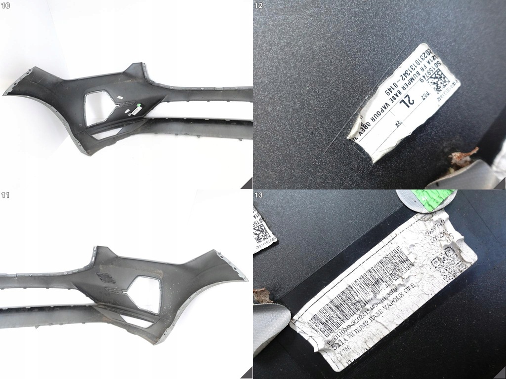 фото №11, Volvo xc60 ii 2 поколение lift 21- обычный basis бампер бампер перед