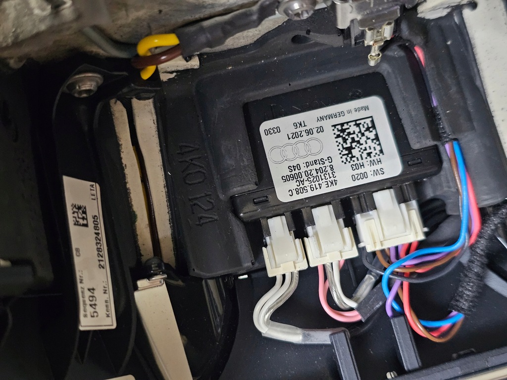 фото №12, Воздуховод кожа мультифункция audi a6 c8 s-line 4ke419091q