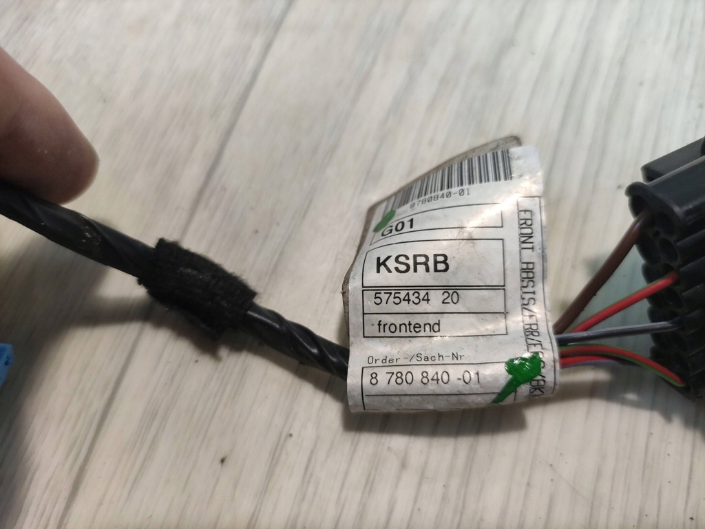 фото №7, Bmw x3 g01 жгут трубопровод pod бампер перед 8780819