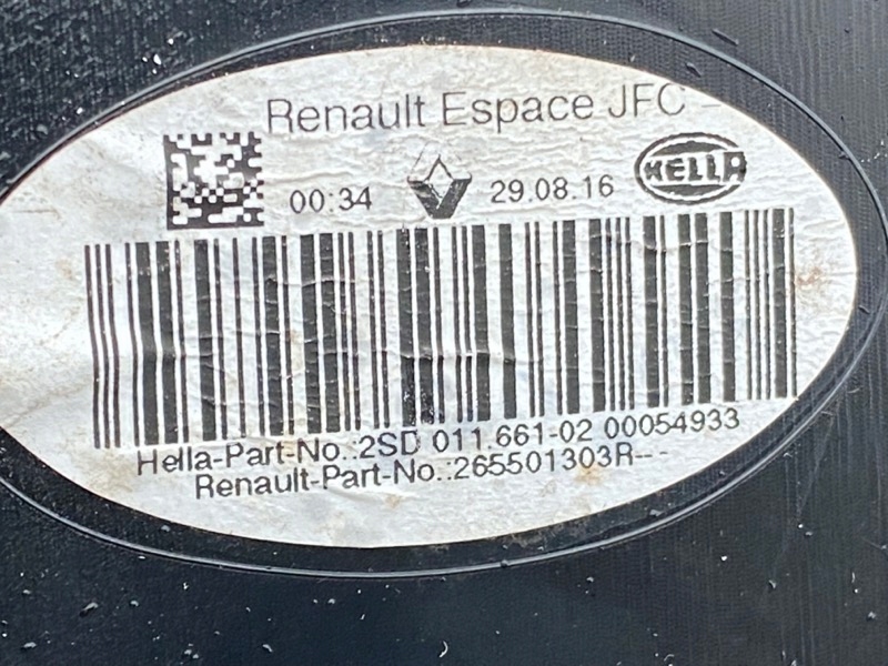 фото №3, Renault espace v led лампа задняя правая