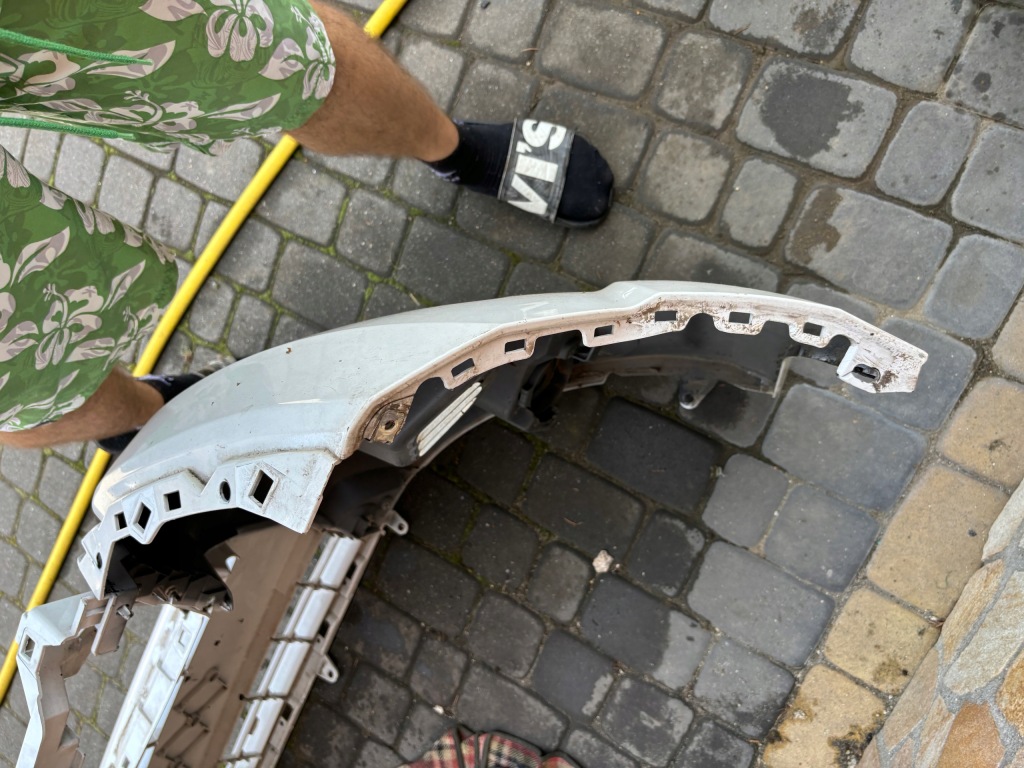 фото №10, Fiat ducato 2014+ lift бампер передній w колір білий