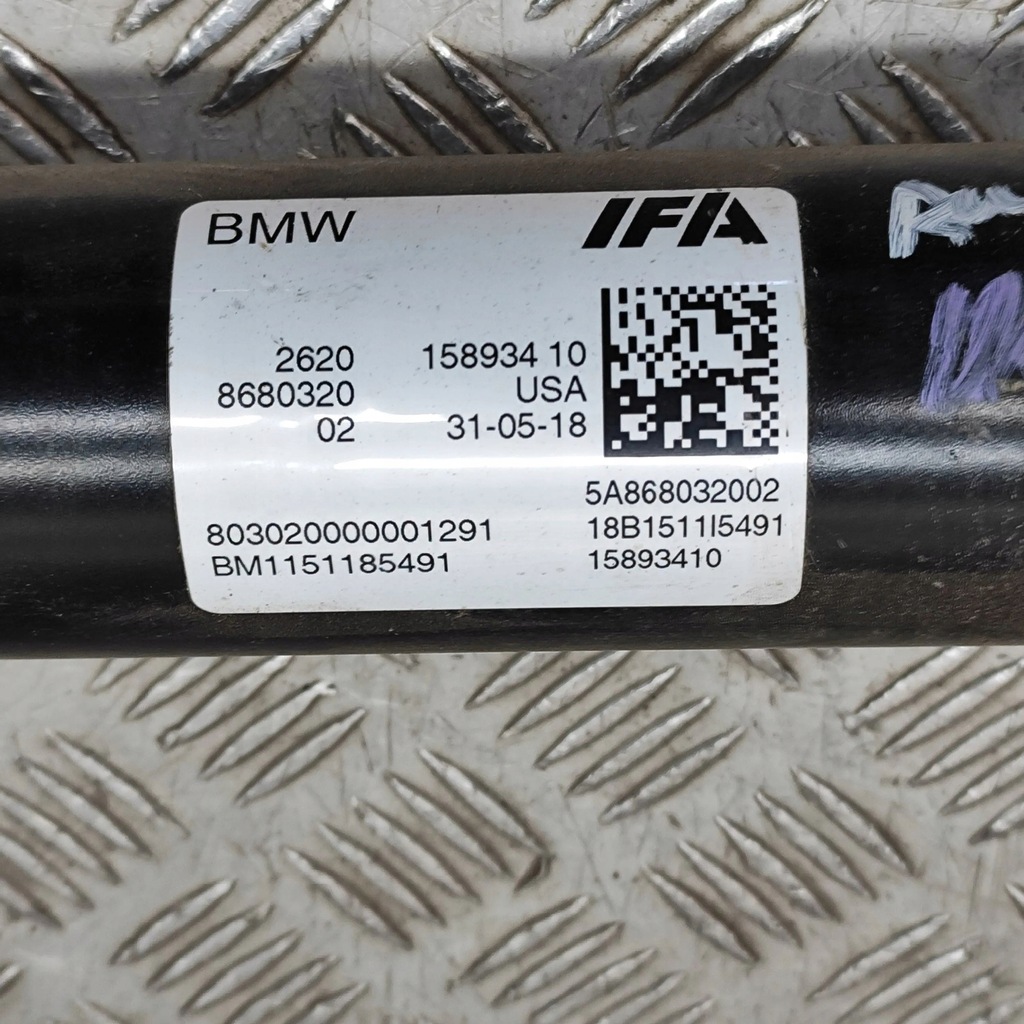 фото №7, Bmw x3 g01 2018 середній wał привідний