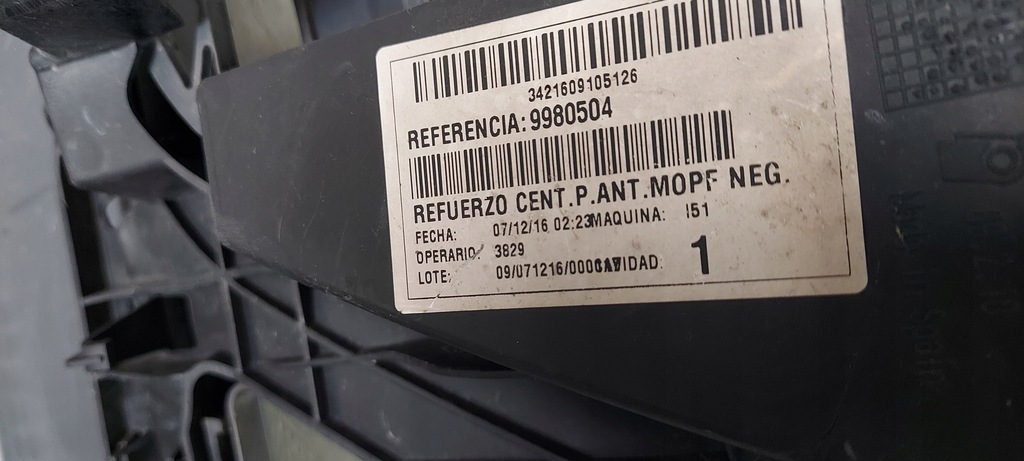 фото №11, Mercedes w639 lift viano vito бампер передний перед sprysk