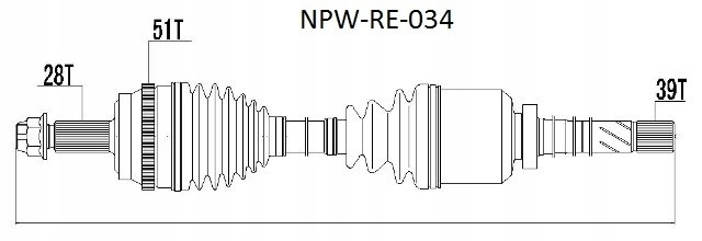 фото №1, Привідний вал привідна renault master ii opel movano права