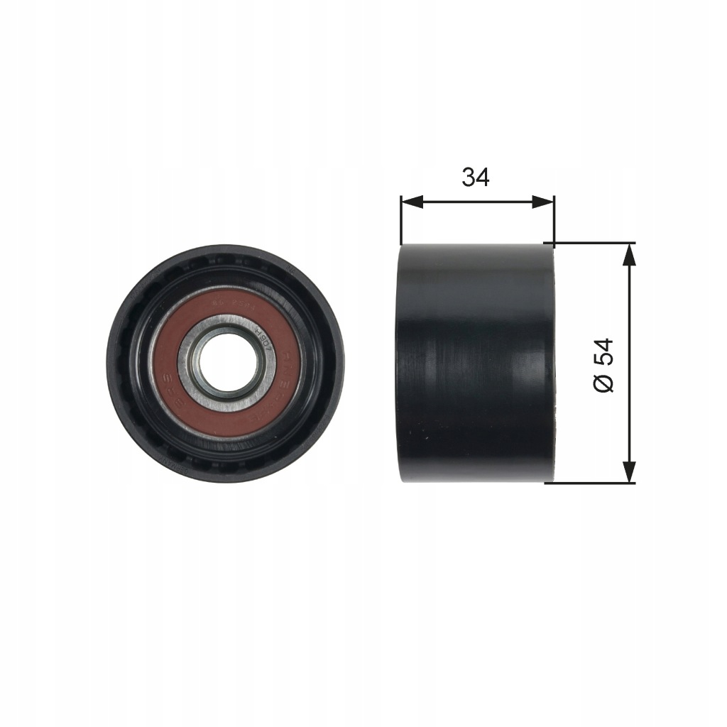 фото №1, Ролик натяжная ремень поликлиновый mercedes g w463 gl x164 m w164 r w251 v2