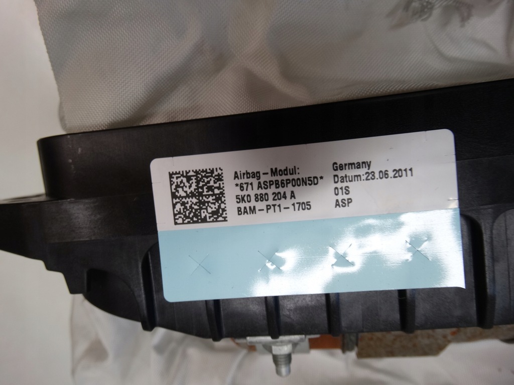 фото №8, Набор подушки безопасности ремни подушка безопасности volkswagen golf vi