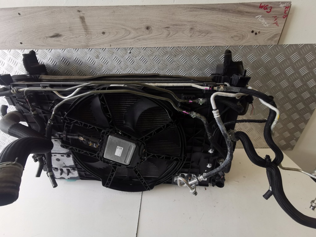 фото №10, Infiniti qx50 ii 18- 2.0 turbo pas передний kompletny радиатор балка