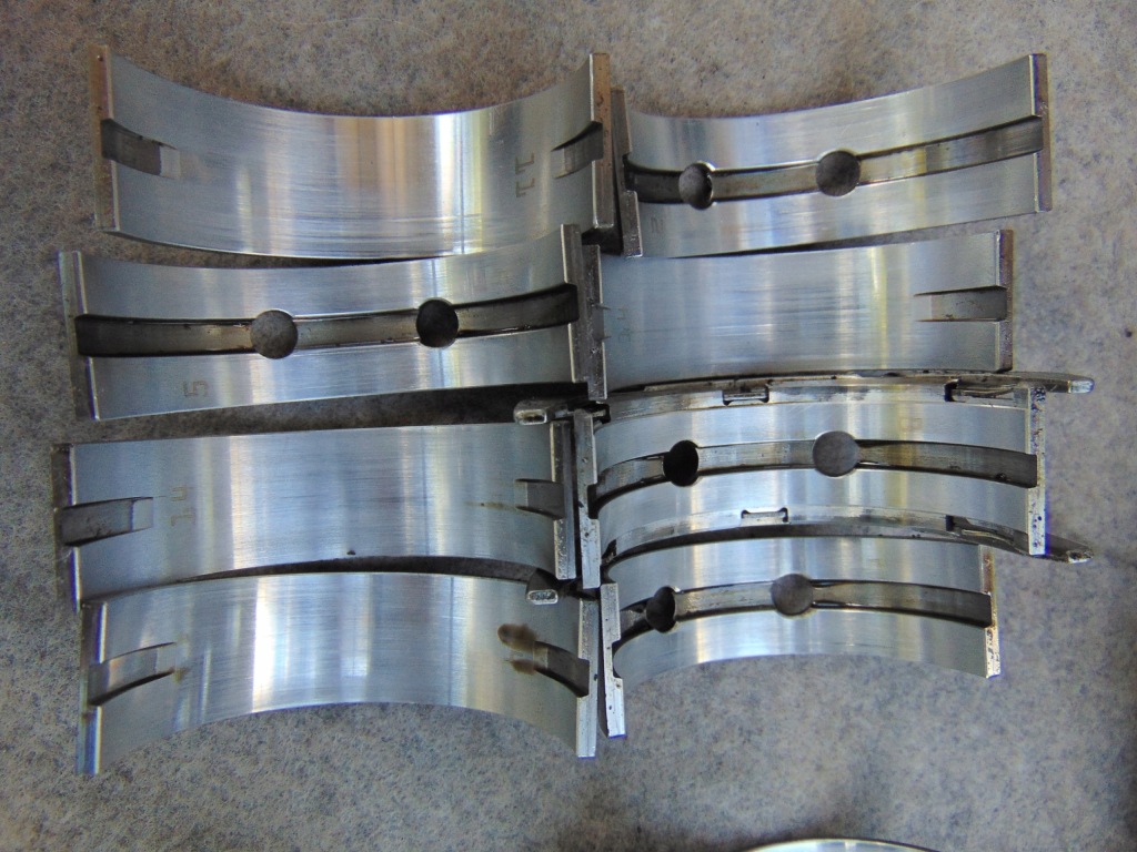 Wał коленчатый вкладыши комплект ford focus 3 mk3 10r- 1.0ecoboost m2da t46ac Оригинал