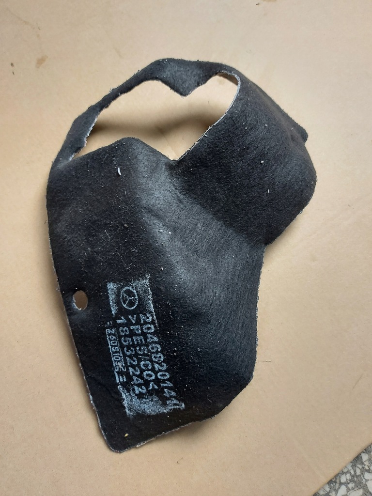 фото №6, Mercedes w204 шумоизоляция колеса левая 2046820141