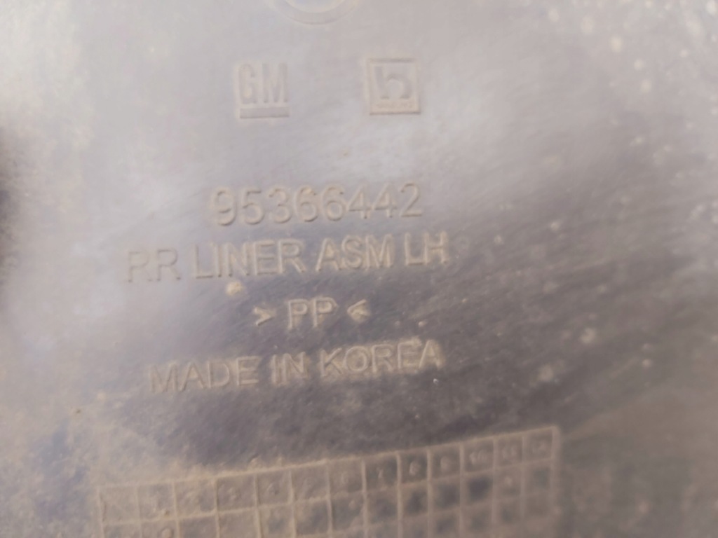 Opel-części | mokka a x подкрылок правое задний  задние 95366442 с Разборки