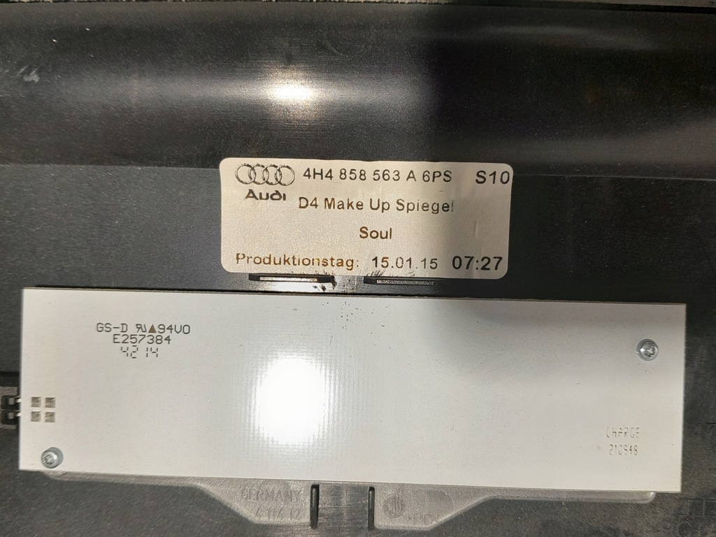 фото №7, Audi a8 s8 d4 long podsuftika czarna зеркало 4h4867505k 4h4858563a