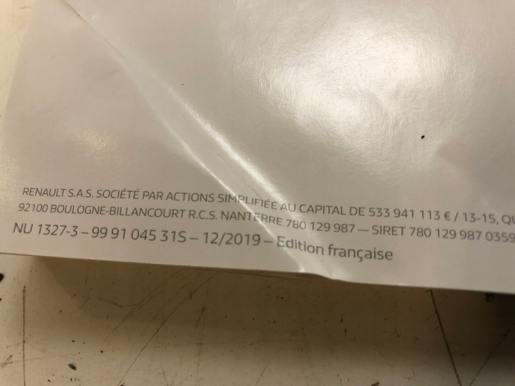 фото №6, Renault master iv інструкція книга папка