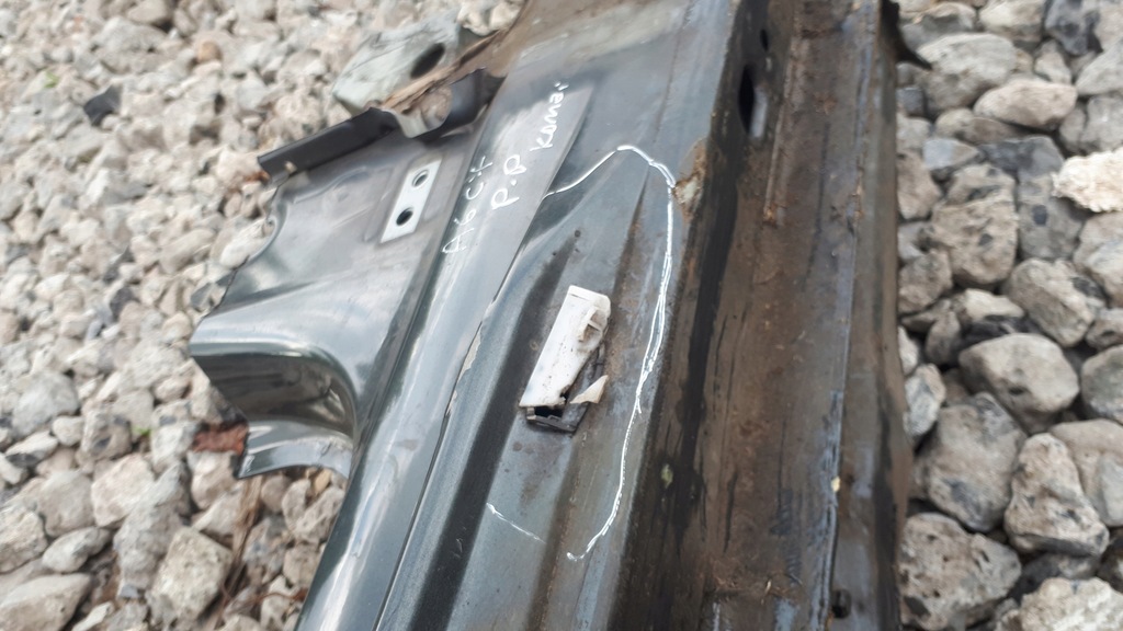 фото №6, A6 c7 4g поріг обшивка поріг блок двигуна правий права