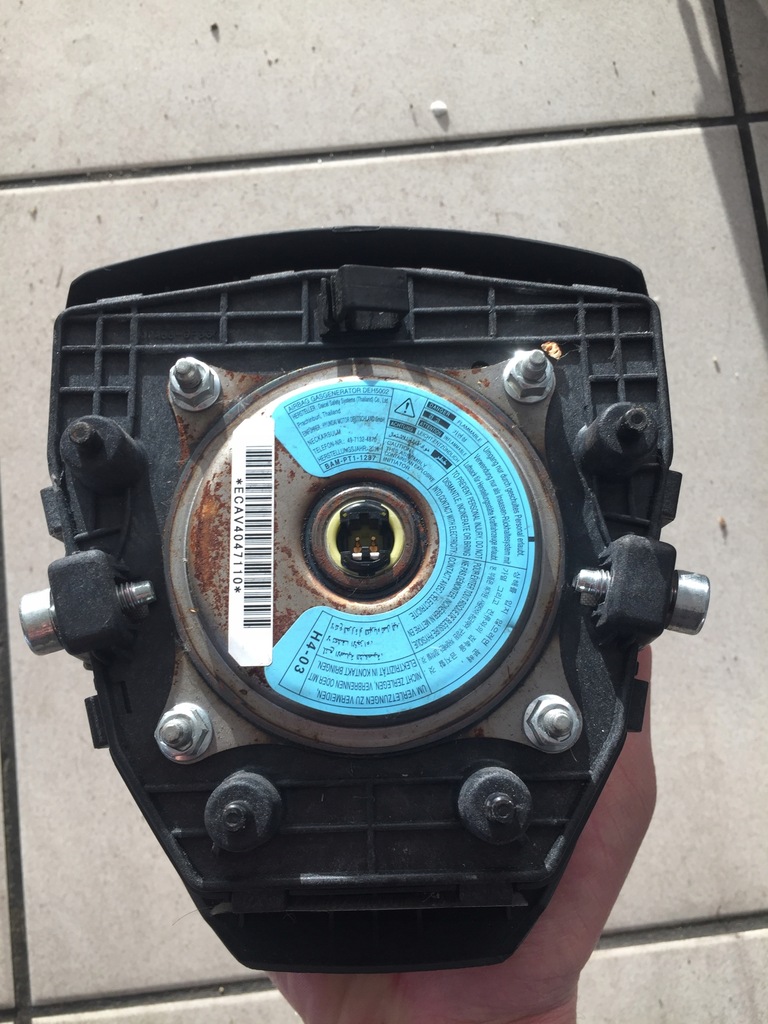 фото №8, Hyundai i20 12-14 приборная панель подушки безопасности ремни подушка безопасности kpl.