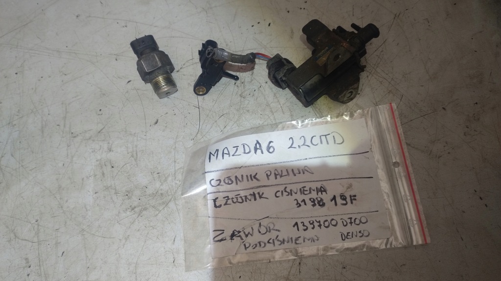 Купить Mazda 6 2 gh 2,2 citd r2aa клапан вакуумa 139700d700070