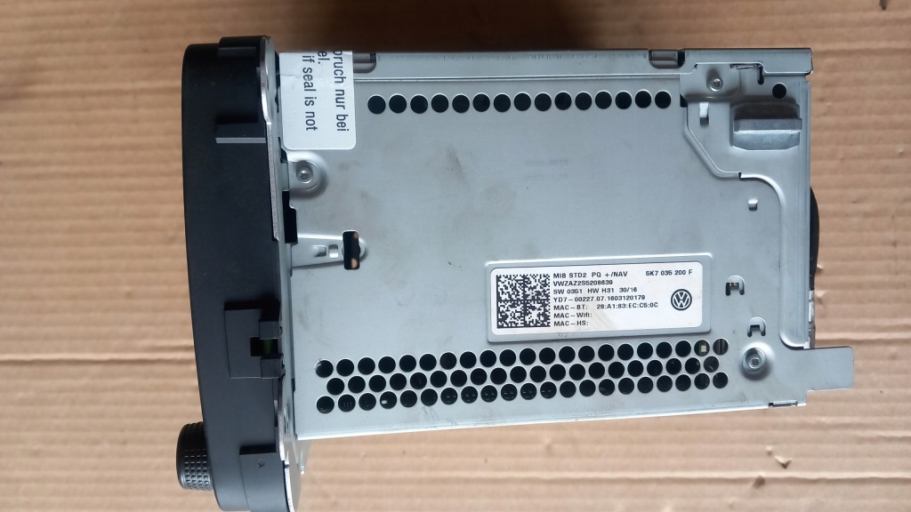 фото №6, Радіо навігація vw 5k7035200f caddy touran
