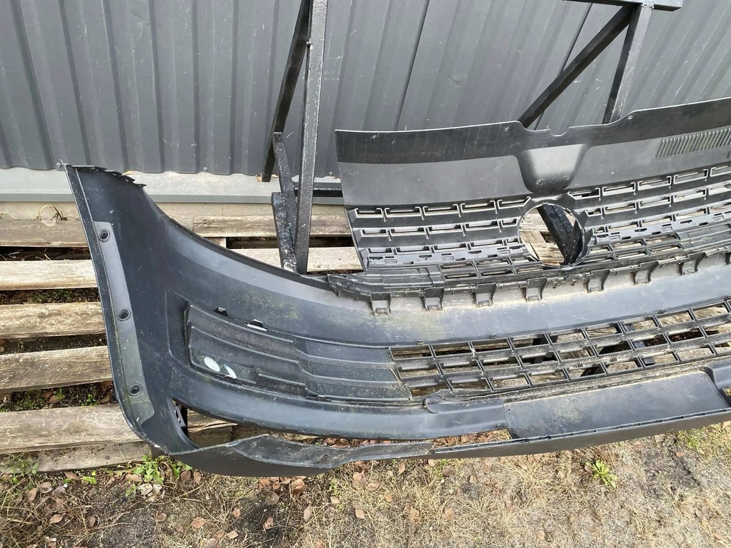 фото №6, Vw transporter t6 бампер перед передній 7e0807221d