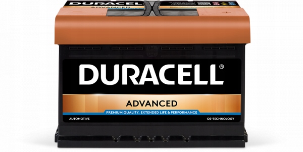 Купити Акумулятор duracell покращений 12v 74ah 740a da74