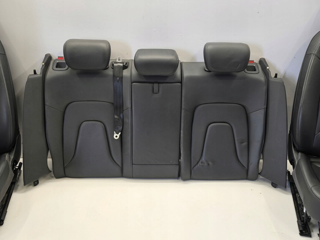 фото №9, Audi a4 b8 kombi 12r сиденья заднее сиденье обшивки