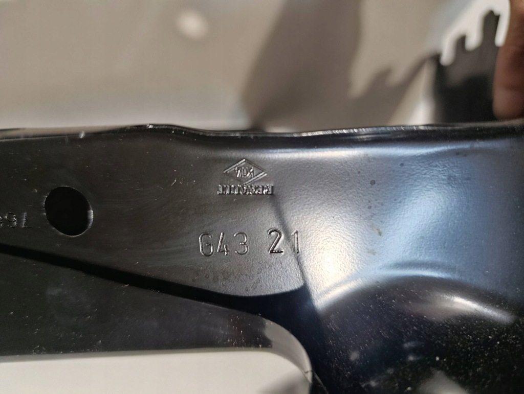 фото №10, Поріг блок двигуна правий renault scenic iii 2009-2016 764780005r