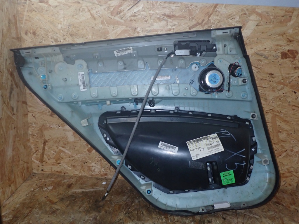 фото №6, Обшивка дверь правый задняя вместе с динамиками bmw x5 e70 6008