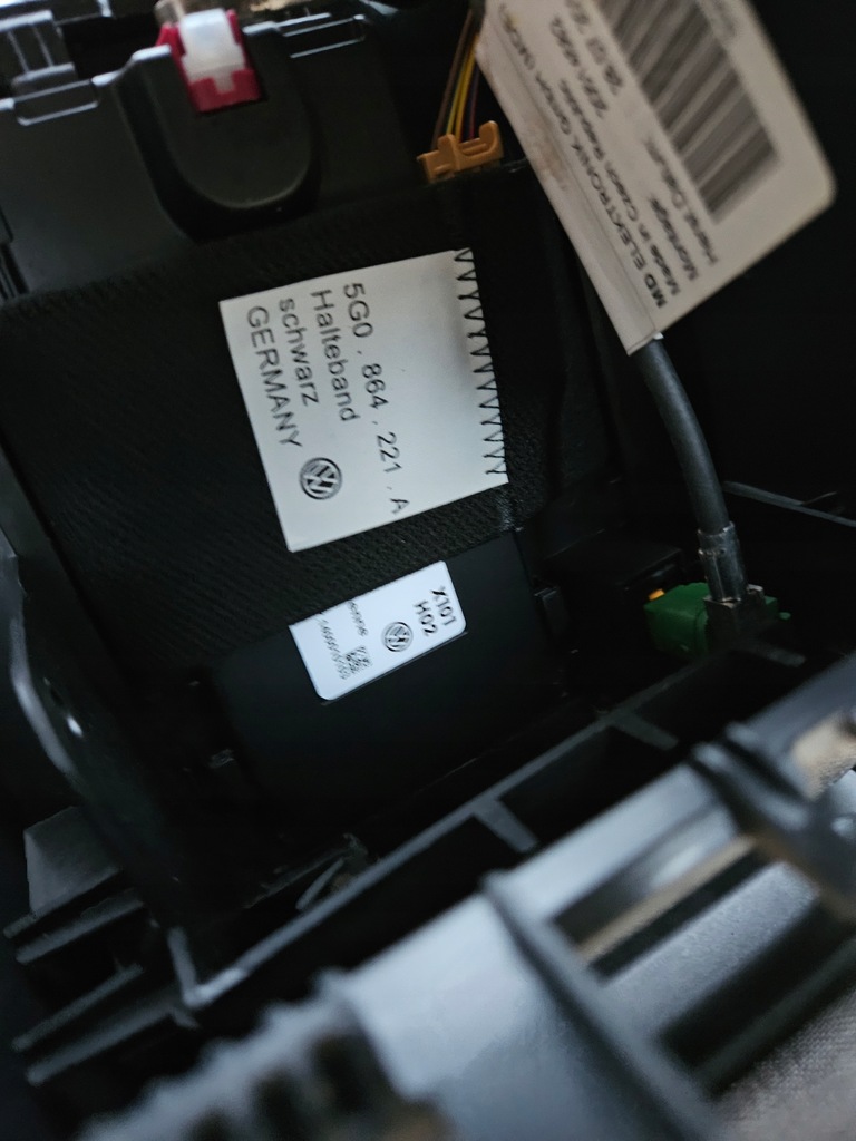 фото №11, Підлокітник vw golf vii 7 матеріал usb