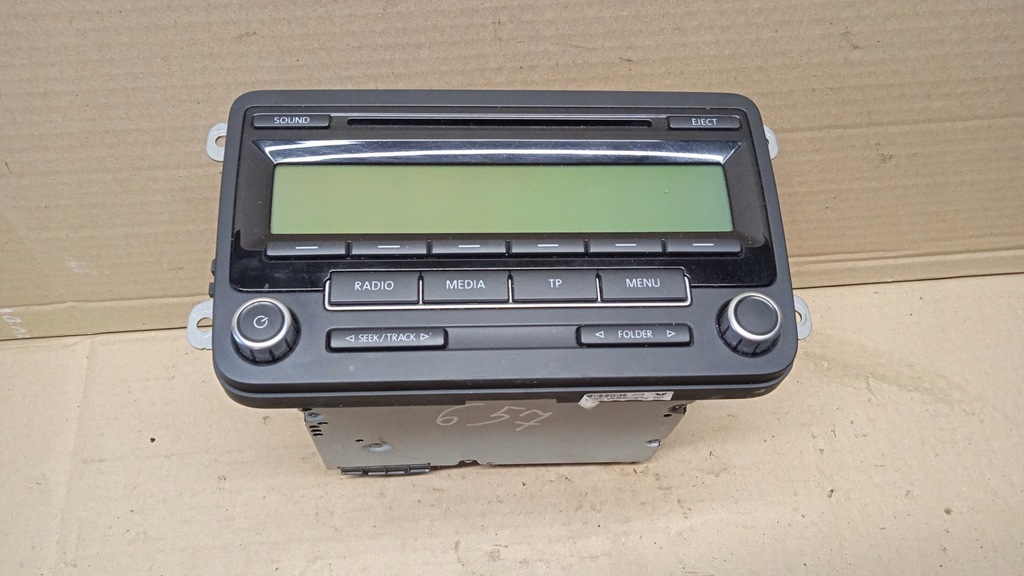 фото №1, Vw golf vi радіо cd blaupunkt