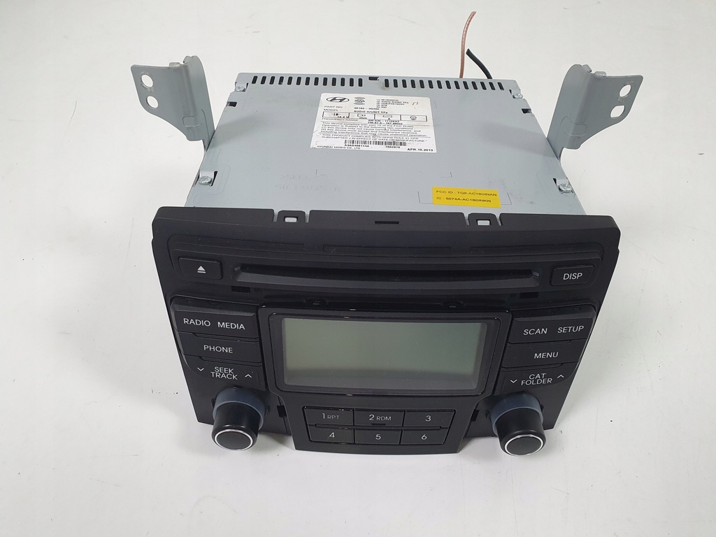 фото №1, Hyundai sonata 2013 радио cd ładne