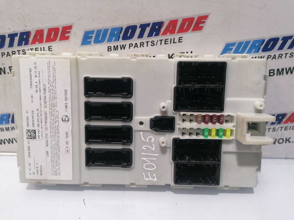 фото №1, Bmw f2x f3x бортовий комп'ютер fem bdc 6824383