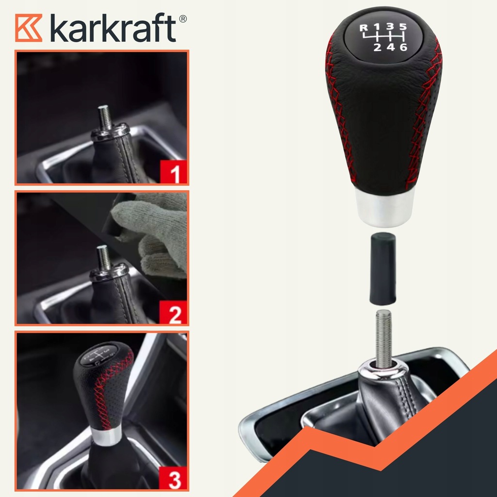 фото №10, Ручка перемикання передач універсальна важіль do перемикання 6 передач ступенева шкіра