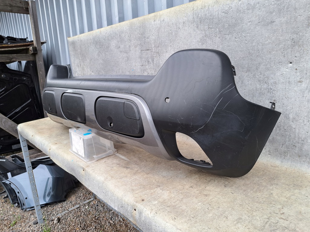 фото №2, Citroen c3 aircross бампер задняя спойлер накладка