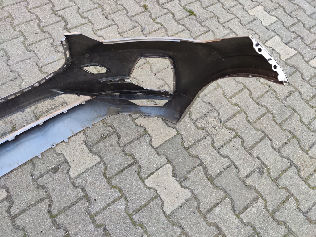 фото №6, Бампер передний перед volvo xc60 ii lift 20- серебристый